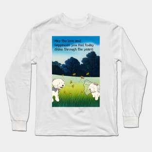 Dog Wedding Long Sleeve T-Shirt